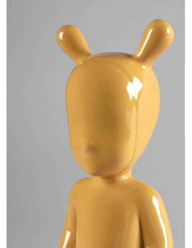 The orange Guest Sculpture. Small model