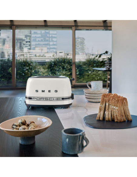 Porsche X Smeg Tostapane 2 fette Carrara White