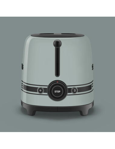 Porsche X Smeg Tostapane 2 fette Shade Green