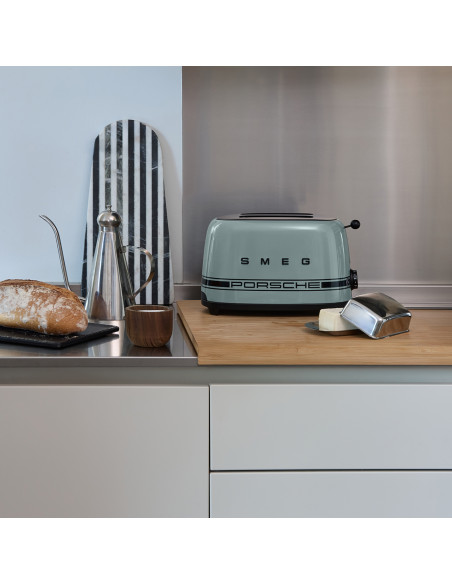 Porsche X Smeg Tostapane 2 fette Shade Green