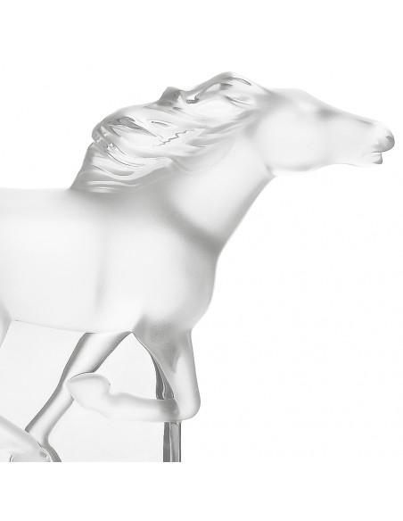 Lalique Scultura Cavallo Kazak