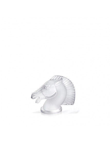 Lalique Longchamp Horse Sculpture