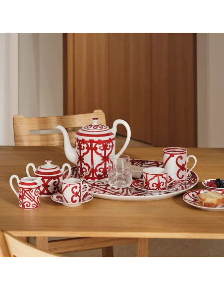 Hermès Set 6 tazze caffè con piattino Balcon du Guadalquivir