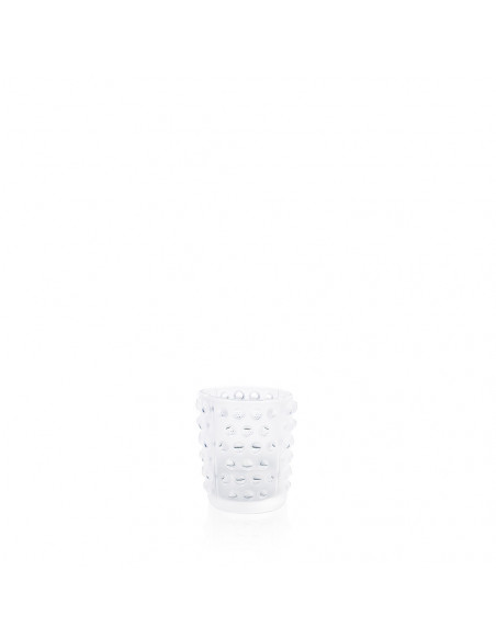 Lalique Portacandela Mossi. Clear
