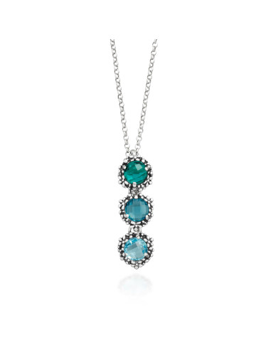 Giovanni Raspini Pendente Cascata Blue Ivy