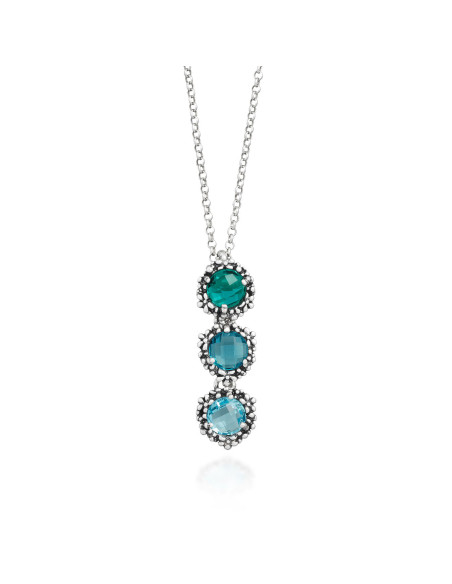 Giovanni Raspini Pendente Cascata Blue Ivy