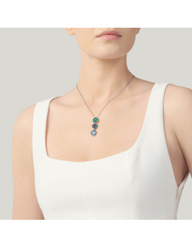 Giovanni Raspini Pendente Cascata Blue Ivy