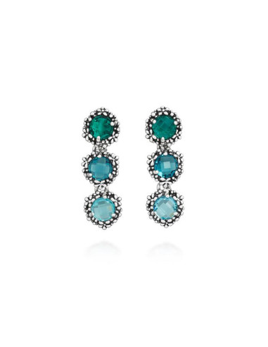 Giovanni Raspini Orecchini Cascata Blue Ivy