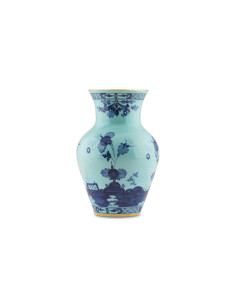 Ginori 1735 Vaso Ming Oriente Italiano Iris