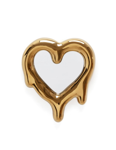 Seletti Melted Heart Gold Cornice
