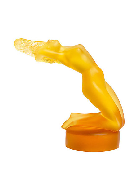 Lalique Sculpture Chrysis Amber