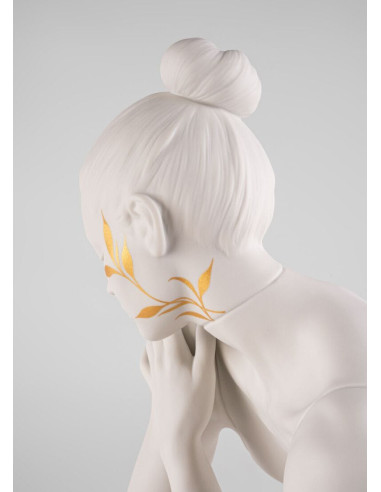 Lladró Statua Riflessi della natura. Lei....