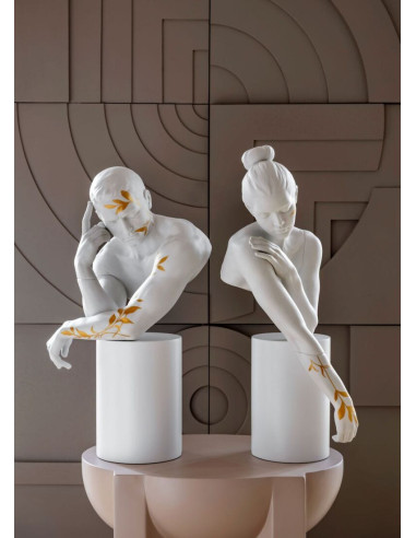 Lladró Reflections of Nature - Him Sculpture....