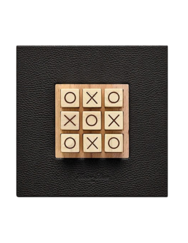 Hector Saxe Gioco da tavolo Tic Tac Toe Grained