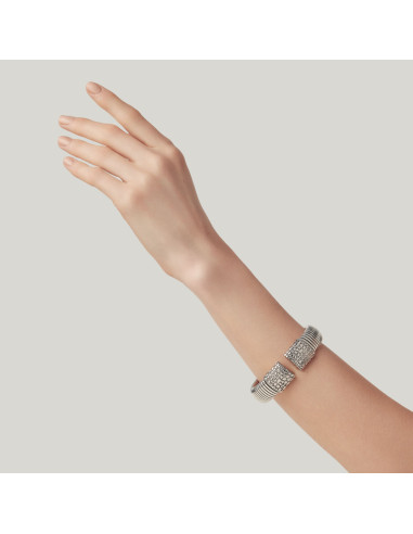 Giovanni Raspini Bracciale Tubogas Croco maxi