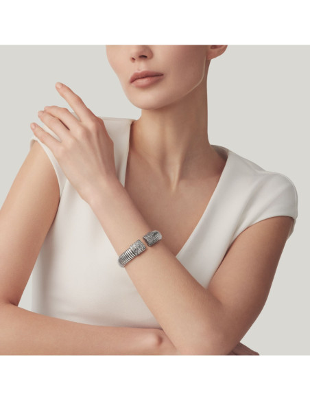 Giovanni Raspini Croco Tubogas Big Cuff