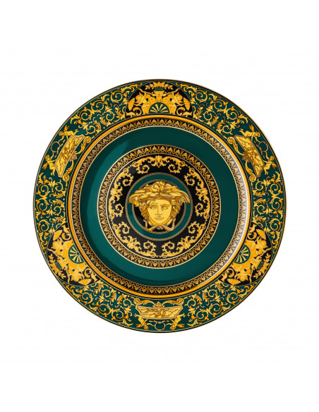 Versace Piatto Medusa 30 Verde