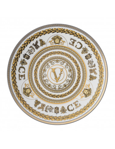 Versace Piatto Virtus Gala 33 Bianco