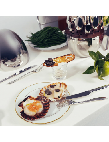 Christofle Uovo Set 24 pezzi Mood Easy argentato