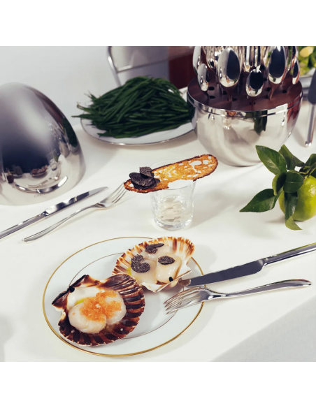 Christofle Uovo Set 24 pezzi Mood Easy argentato