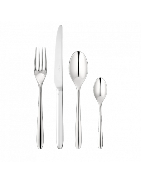 Christofle Uovo Set 24 pezzi Mood Easy argentato