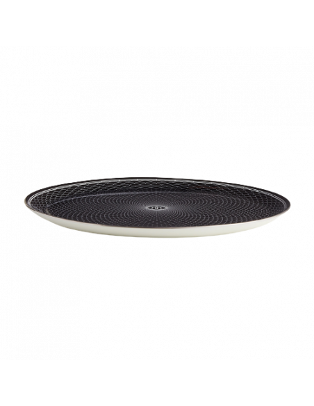 Hermès H Deco round platter. Large model