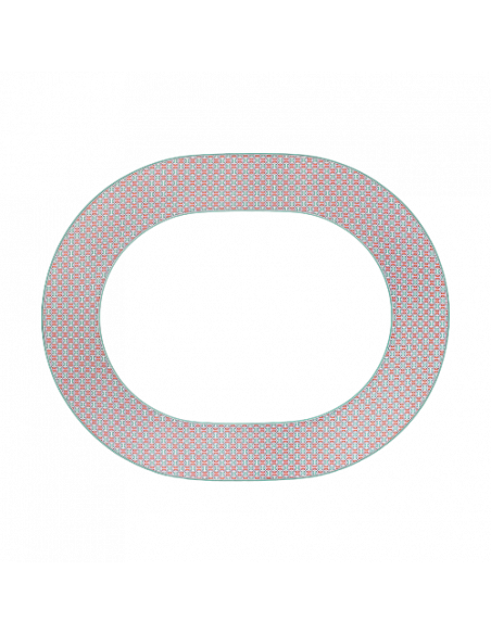 Hermès Tie Set oval serving plate