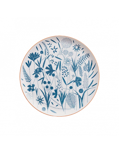Hermès A walk in the garden cake plate
