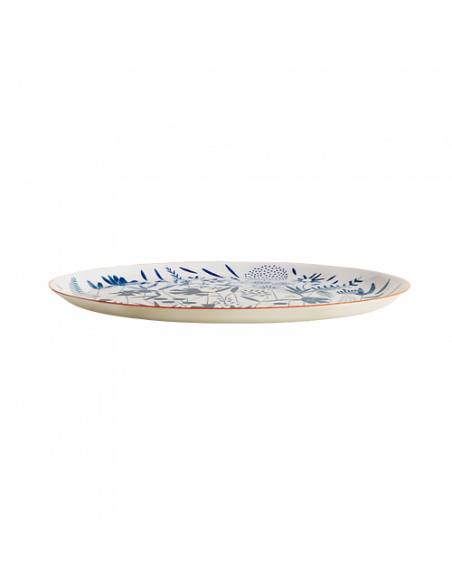 Hermès A walk in the garden cake plate