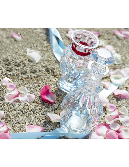 Baccarat Vaso Balustre. Rosso