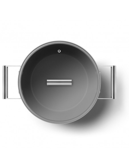 Smeg Pentola 50's Style con coperchio