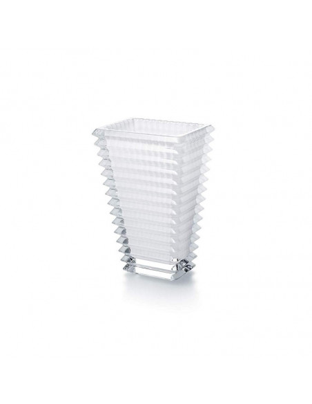 Baccarat Vaso Eye rettangolare S. Bianco