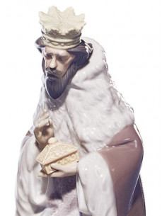 Lladró Statua Natività Re Gaspare 2