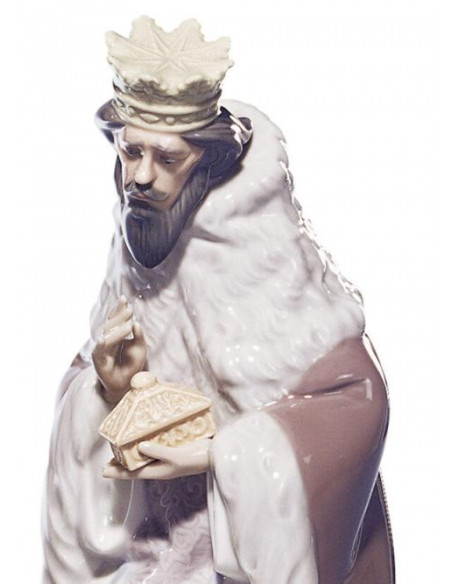 Lladró King Gaspar Nativity Figurine-II