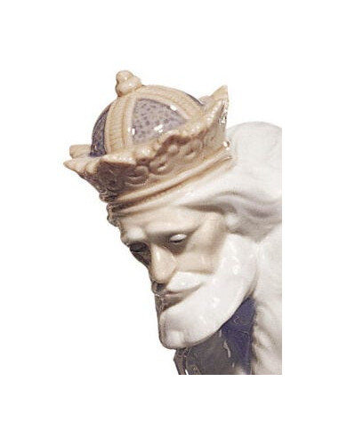 Lladró King Melchior Nativity Figurine-II