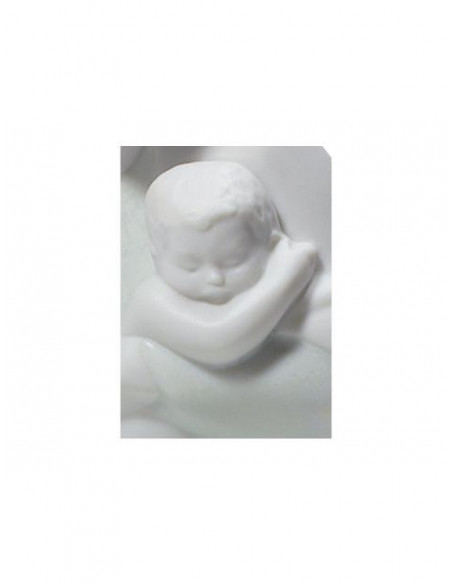 Lladró Set 2 pieces Nativity White Stoneware