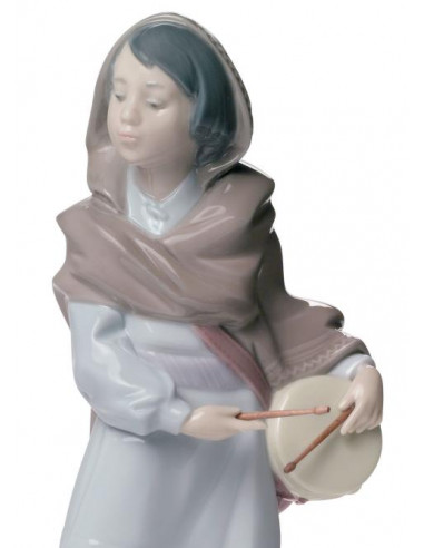 Lladró Drummer Boy Nativity Figurine