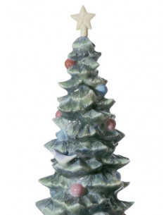 Lladró Statua Albero di Natale con regali 2