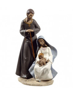 Nao Statua Sacra Famiglia - Gres