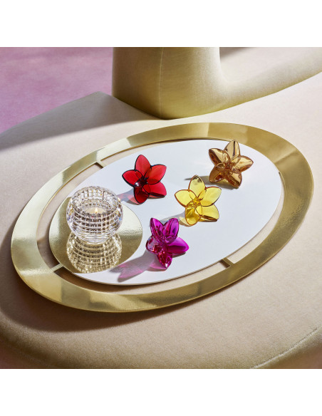 Baccarat Eye Votive. Clear