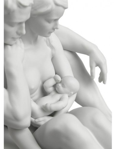 Lladró Statua Famiglia L'essenza della vita