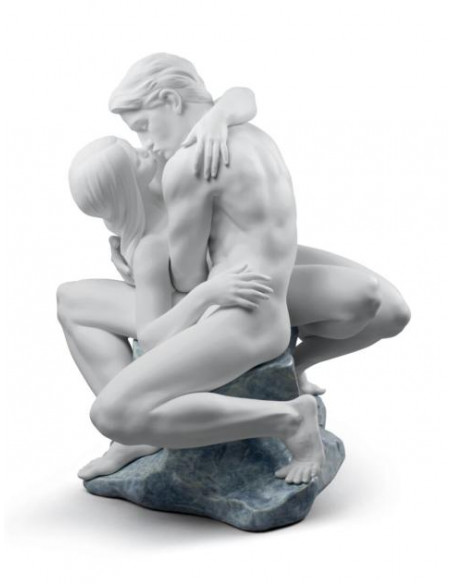 Lladró Statua Coppia Bacio appassionato