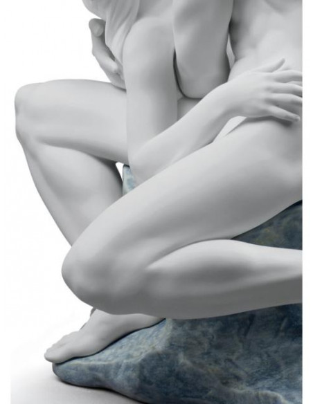 Lladró Statua Coppia Bacio appassionato