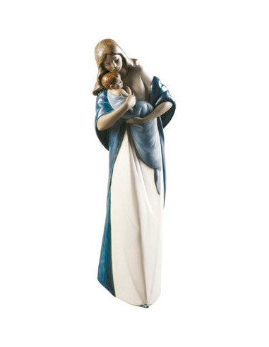 Nao Statue Madonna with child - Matte