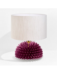 Riccio Caprese Lampada Riccio 34x40 Prugna 2