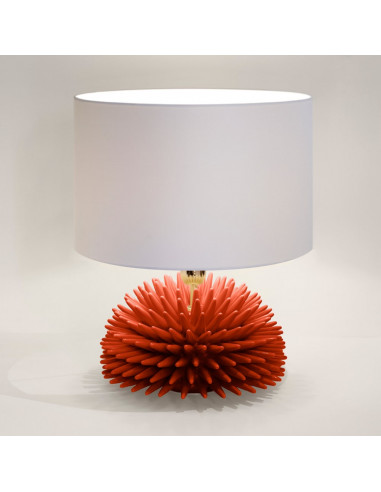 Riccio Caprese Lampada Riccio 34x40 Corallo