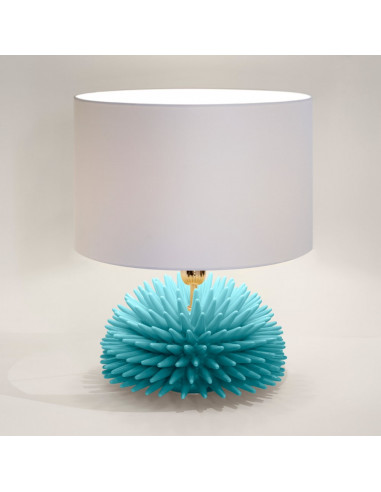Riccio Caprese Lampada Riccio 34x40 Acquamarina