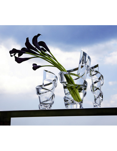 Baccarat Spiral Vase L