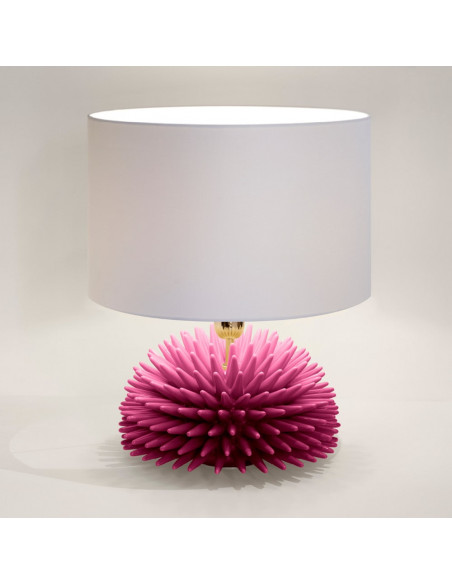 Riccio Caprese Lampada Riccio 22x31 Ciclamino