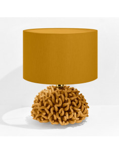 Riccio Caprese Lampada Anemone 34x40 Miele 2